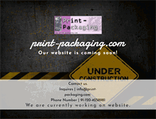 Tablet Screenshot of print-packaging.com